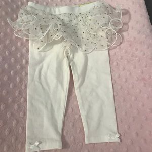 Brand new with tags, leggings with tutu